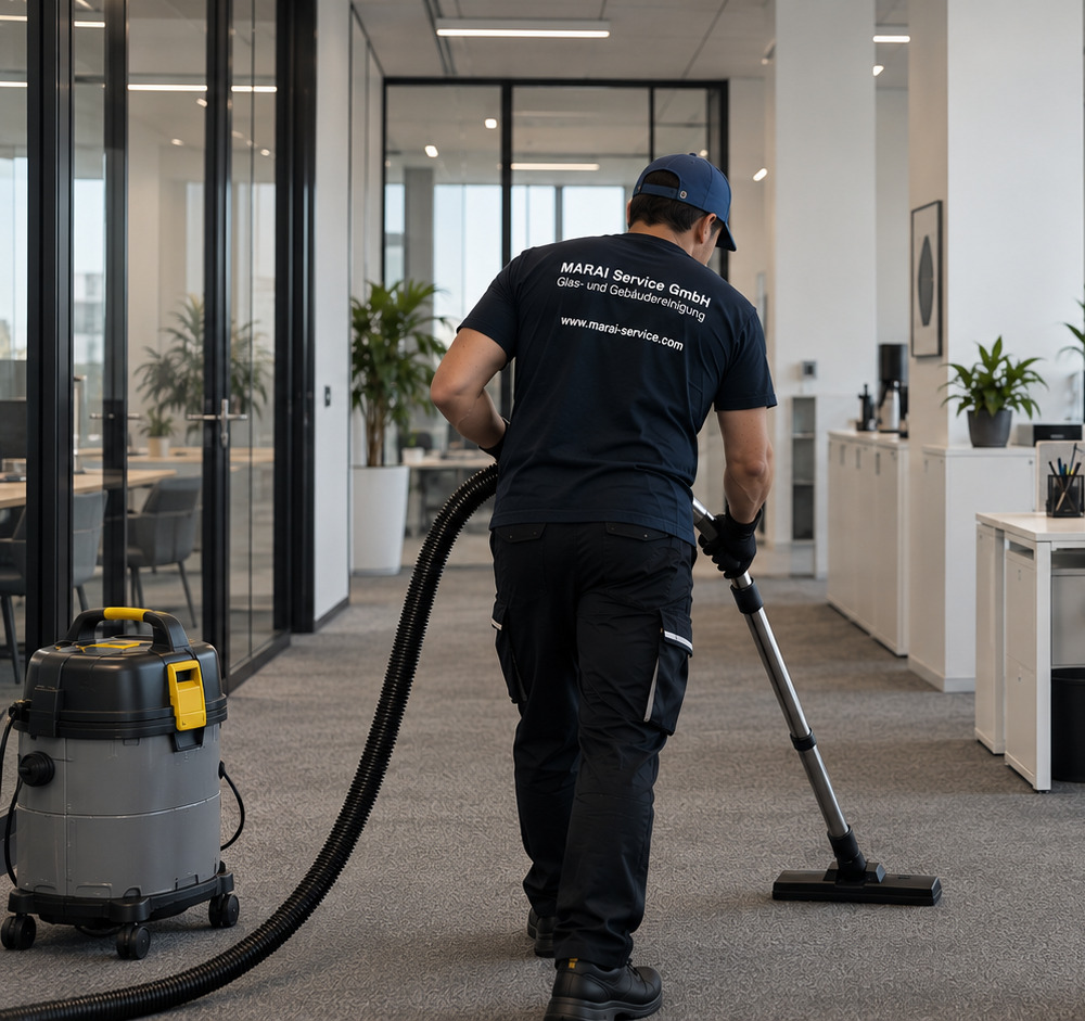 Professionelle Gebäudereinigung für unterschiedliche Branchen durch MARAI Service GmbH